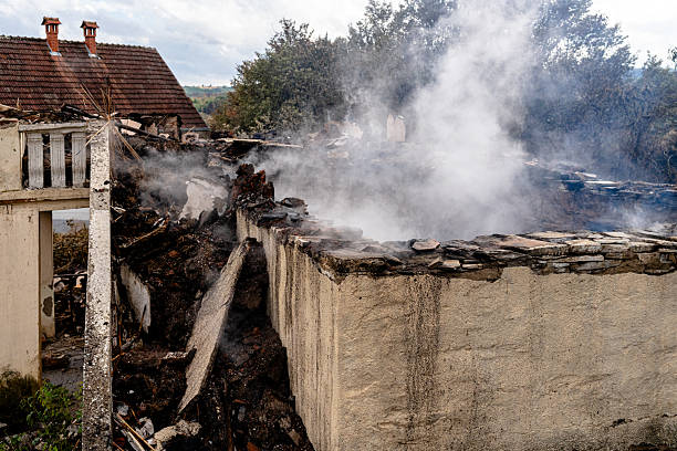Professional Fire Damage Removal technician working in Rosemount, MN
